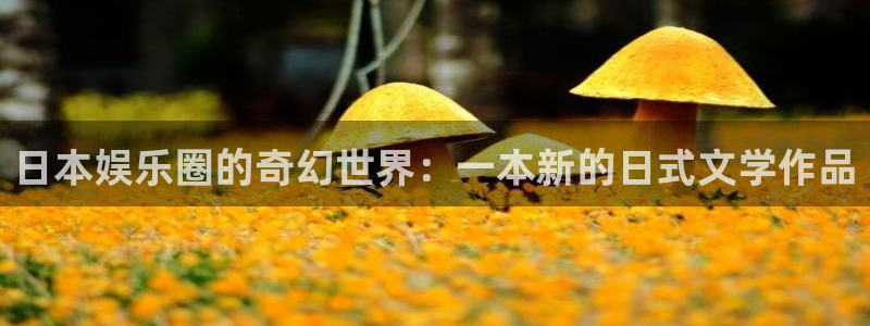 万向娱乐app最新版怎么下载苹果：日本娱乐圈的奇幻世界：一本新的日式文学作品