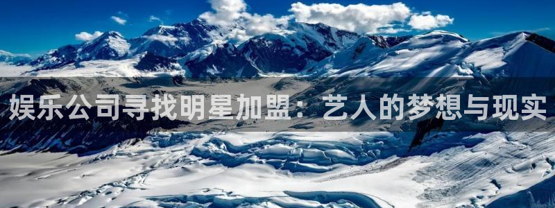 万向娱乐app下载：娱乐公司寻找明星加盟：艺人的梦想与现实